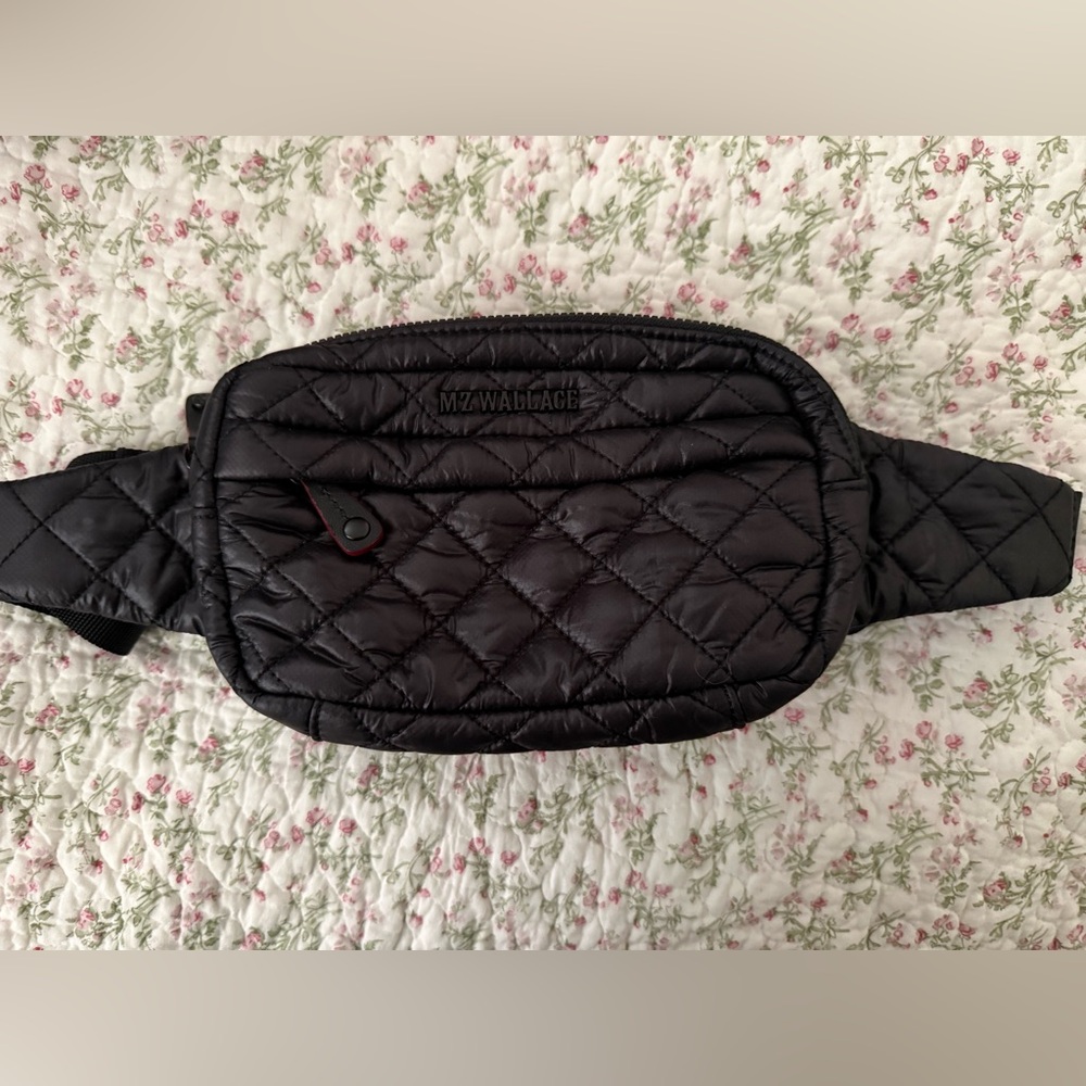 MZ Wallace Black Metro Belt Bag